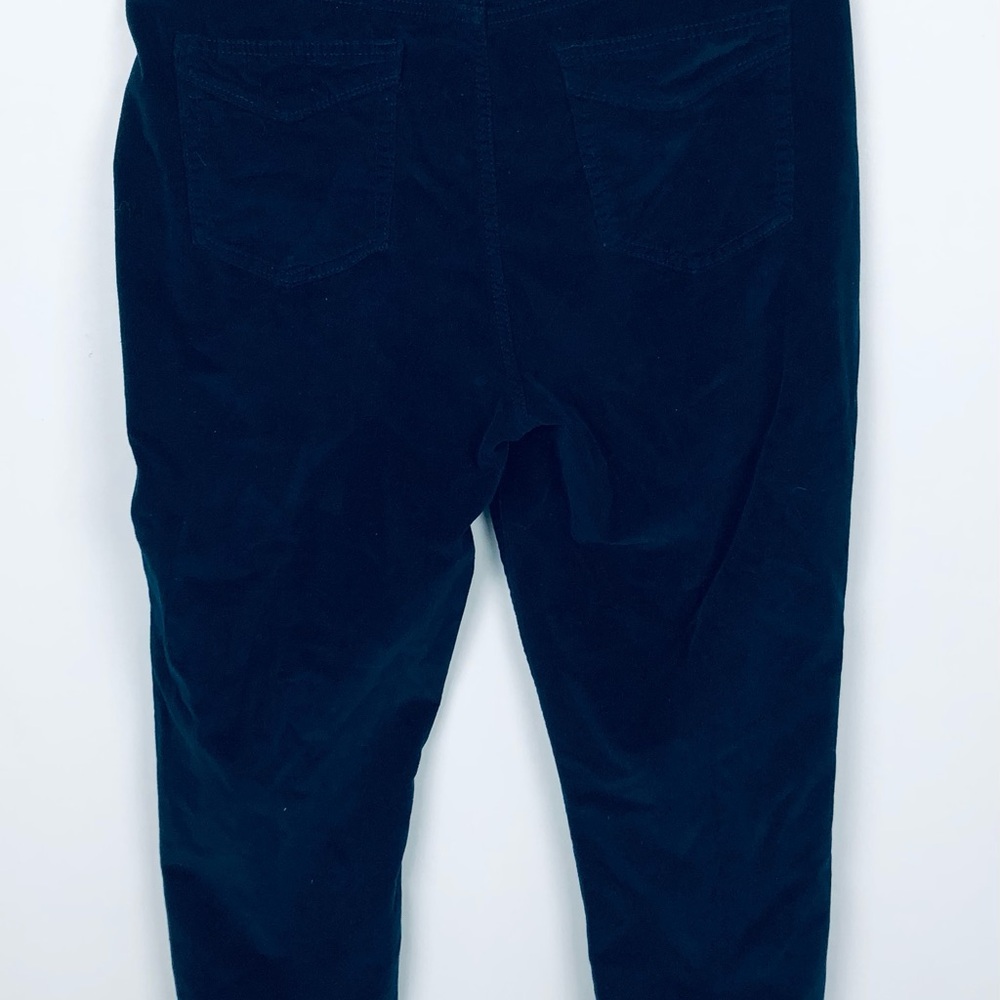 Seven7 Blue Corduroy Ultra High Rise Skinny Jeans Size 18 - Picture 2 of 5